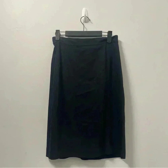 Max Mara Wool Blend Skirt in Black Size 10 🦋 - Picture 2 of 2